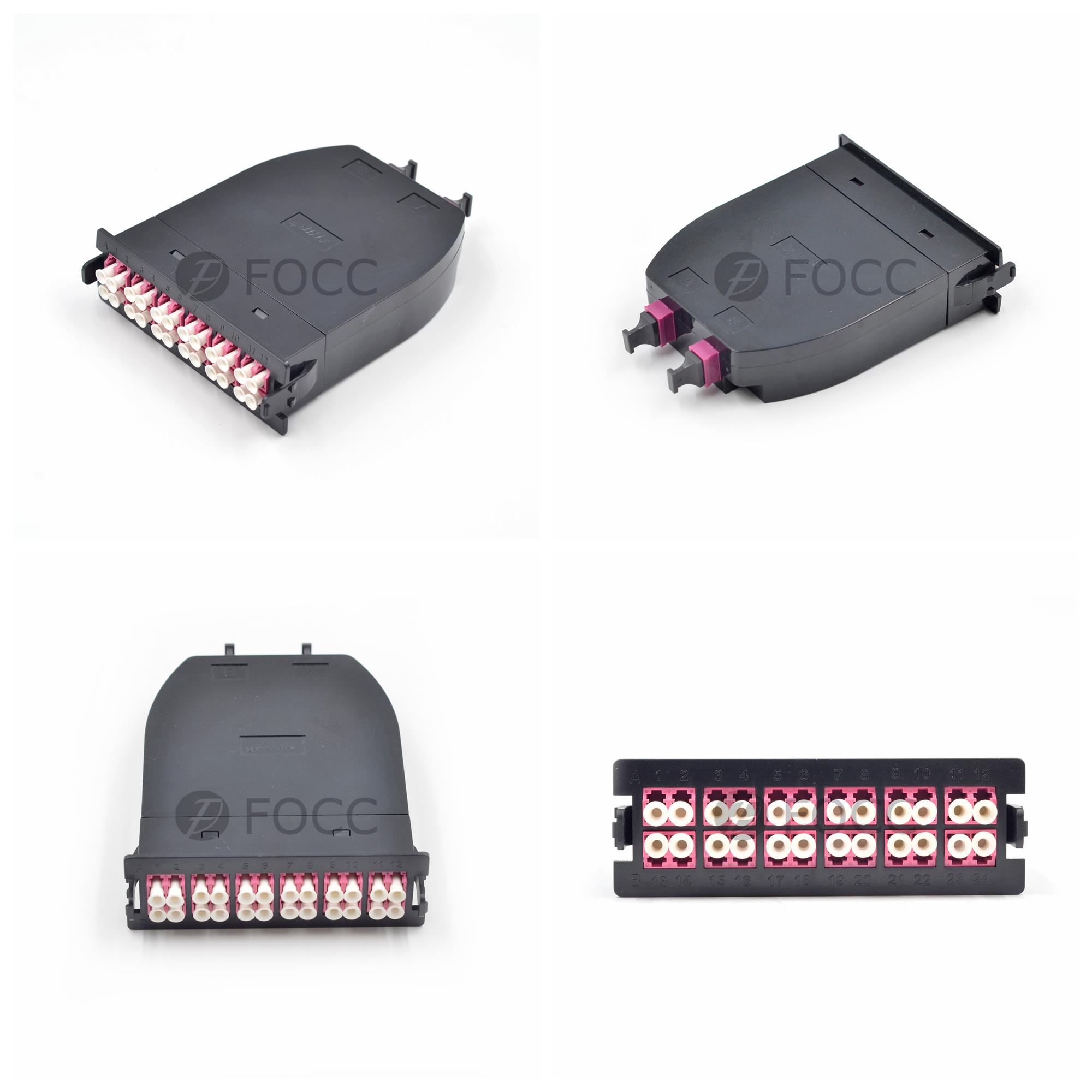 FOCC MTP-12 MPOMTP Cassette, 24 Fibers OM4, LC Duplex.jpg