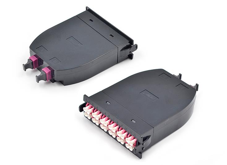 FOCC MTP-12 MPOMTP Cassette,  24 Fibers OM4, LC Duplex.jpg