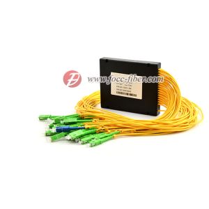 1x32 PLC-kuitukomponentti Muovinen ABS-laatikko, SC / APC 2.0mm, 3.0mm