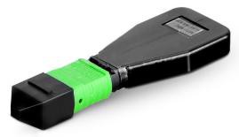 8-kuidut MTP / MPO naaras tyyppi 1 LSZH 9/125 Yksimuotoinen kuitukoodausmoduuli